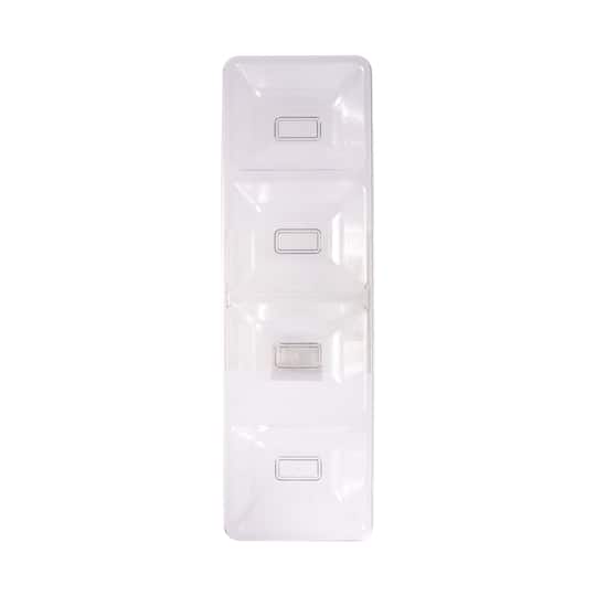 16 Pack: 16.5" Divided 4-Section Tray by Celebrate It